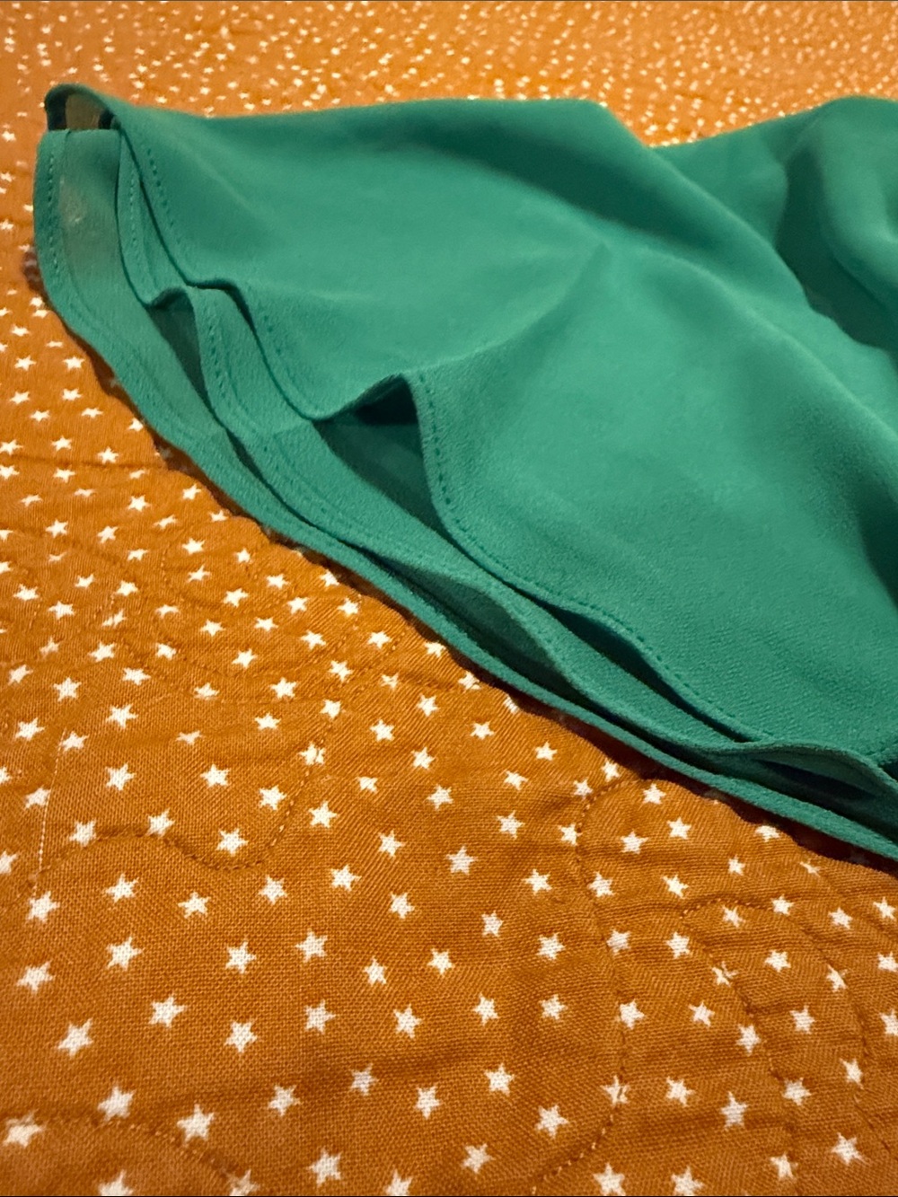 H&M Green Midi Dress with Waist Tie - Picture 9 of 9